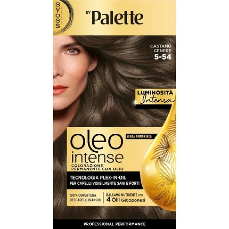 Syoss Palette Oleo Intense 554 Ash Brown Hair Color
