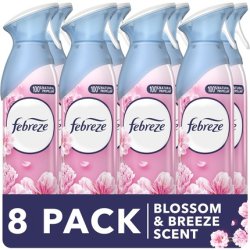 Febreze Air Freshener Room Spray & Bathroom Air Freshener Blossom and Breeze 185ml