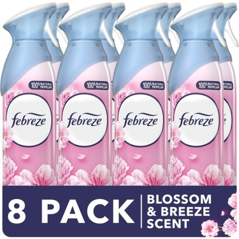 Febreze Air Freshener Room Spray & Bathroom Air Freshener Blossom and Breeze 185ml
