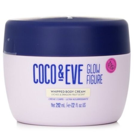 Coco & Eve Glow Figure Whipped Body Cream Lychee & Dragon Fruit Scent