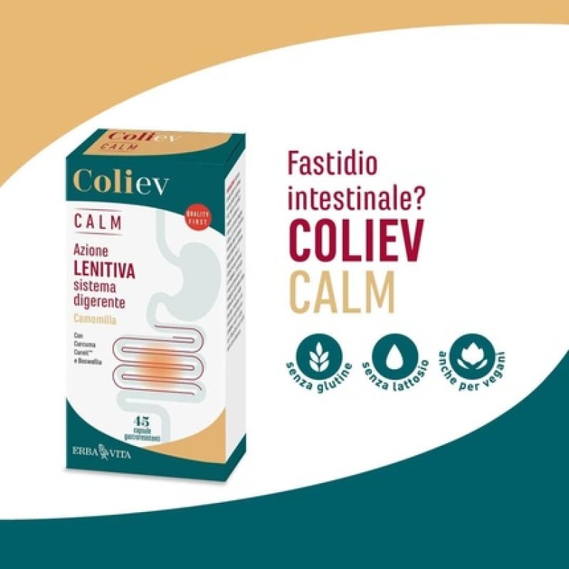 Erba Vita Coli Ev Calm Food Supplement with Boswellia