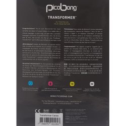 Picobong Transformer, Double Ended Vibrator, Pink