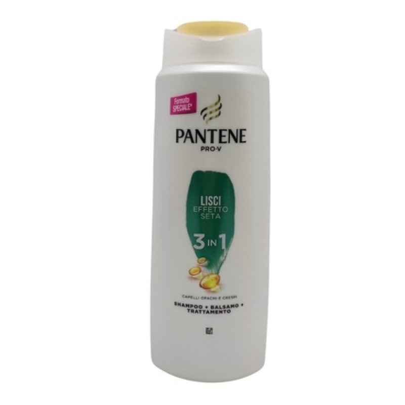 Pantene Shampoo 3 In 1 600 Ml Smooth Silk Effect