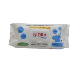 Nidra Baby Wipes With Oat Milk And Panthenol Pack Of 72