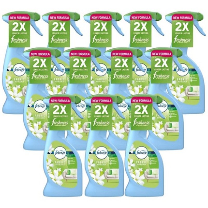 Febreze Fabric Refresher White Jasmine Fresh Scent Spray 375ml