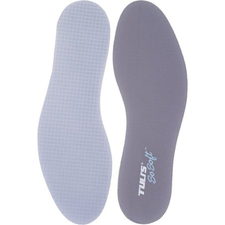 Tuli's So Soft Insoles with Thermoplastic Shock Absorbing Gel - Relieves Heel Spurs, Plantar Fasciitis, Flat Feet -