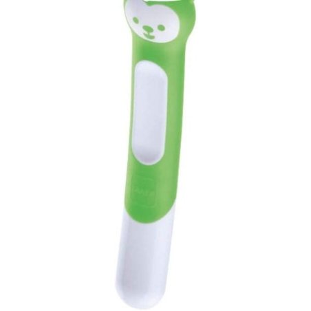 Mam Training Brush Children's Toothbrush with Long Handle Green 5 Months