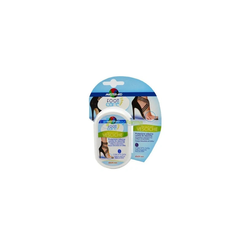 Pietrasanta Pharma Master Aid Foot Care Blister Protection For Toes 5 Plasters 60x20 Mm