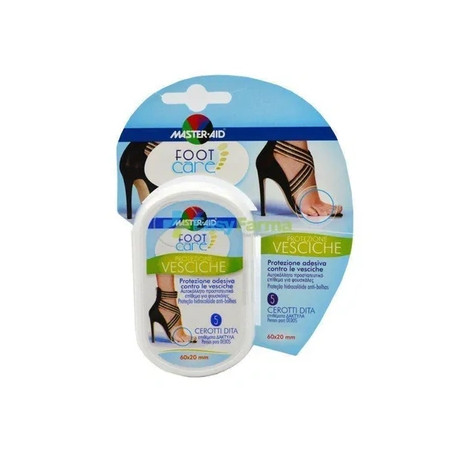 Pietrasanta Pharma Master Aid Foot Care Blister Protection For Toes 5 Plasters 60x20 Mm