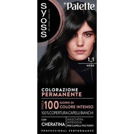 Syoss Syoss Palette 11 Black Hair Color