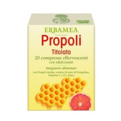 ERBAMEA Propolis Immune Boost Supplement 20 Tablets