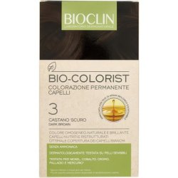 Bioclin Bio-Colorist Permanent Hair Color Dark Brown 3