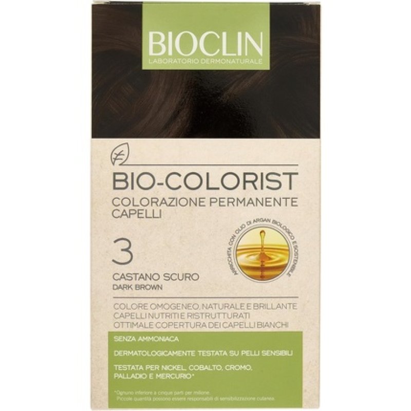 Bioclin Bio-Colorist Permanent Hair Color Dark Brown 3