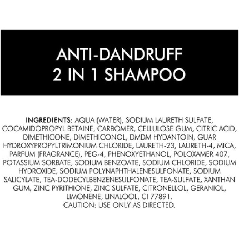 Toni & Guy Men Anti-Dandruff 2 in 1 Shampoo 250ml