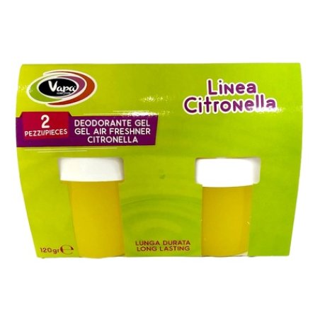 Vapa Deo Gel Egg 120 Gr X 2 Citronella