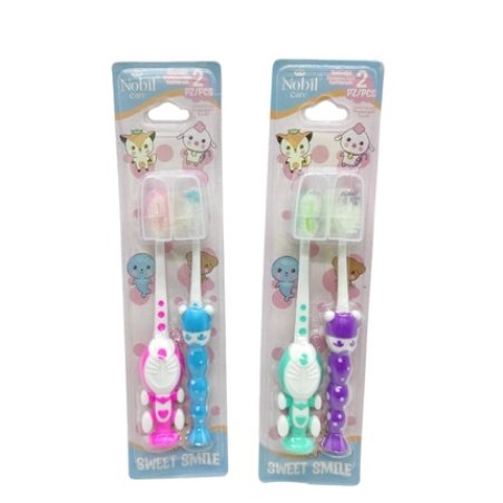 Nobil Care Kids Toothbrush Sweet Smile Soft With Cover K1 K2