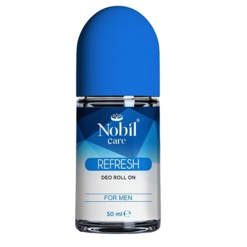 Nobil Care Deodorant Rollon 50 Ml Fresh Mint Refresh