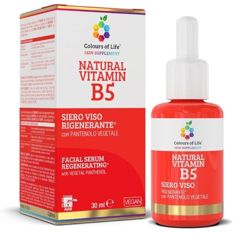 Colours Of Life Facial Serum Natural Vitamin B5 30ml