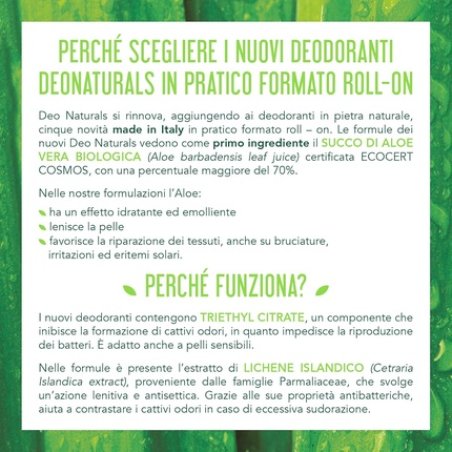 Deodorant Roll-On with Aloe Vera 50ml