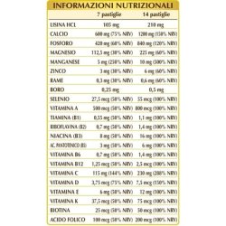 Dr Giorgini Calcium Compositum Tablets 90g Calcium and Vitamin Supplement