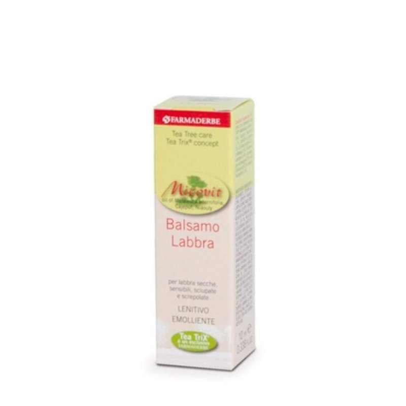 Bio Face Cream Balsamo Per Le Labbra Emolliente Micovit 10ml
