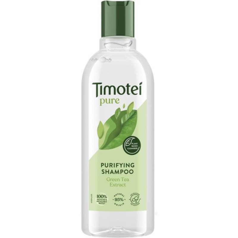 Timotei Silicon-Free Shampoo Conditioner or Mask Made from Natural Herbal Ingredients and Plant Based Detanglers 300ml