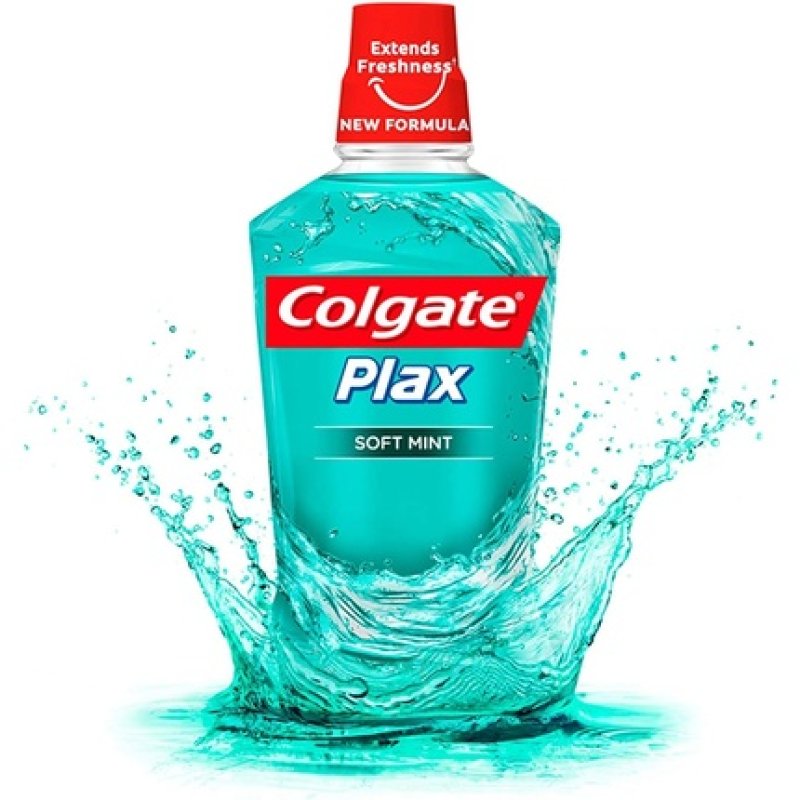Colgate Plax Soft Mint Alcohol Free Mouthwash 500ml