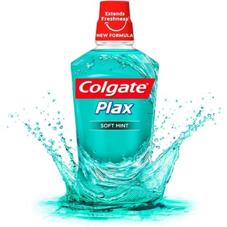 Colgate Plax Soft Mint Alcohol Free Mouthwash 500ml