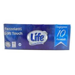 Life Soft Touch Family Tissues X 10
