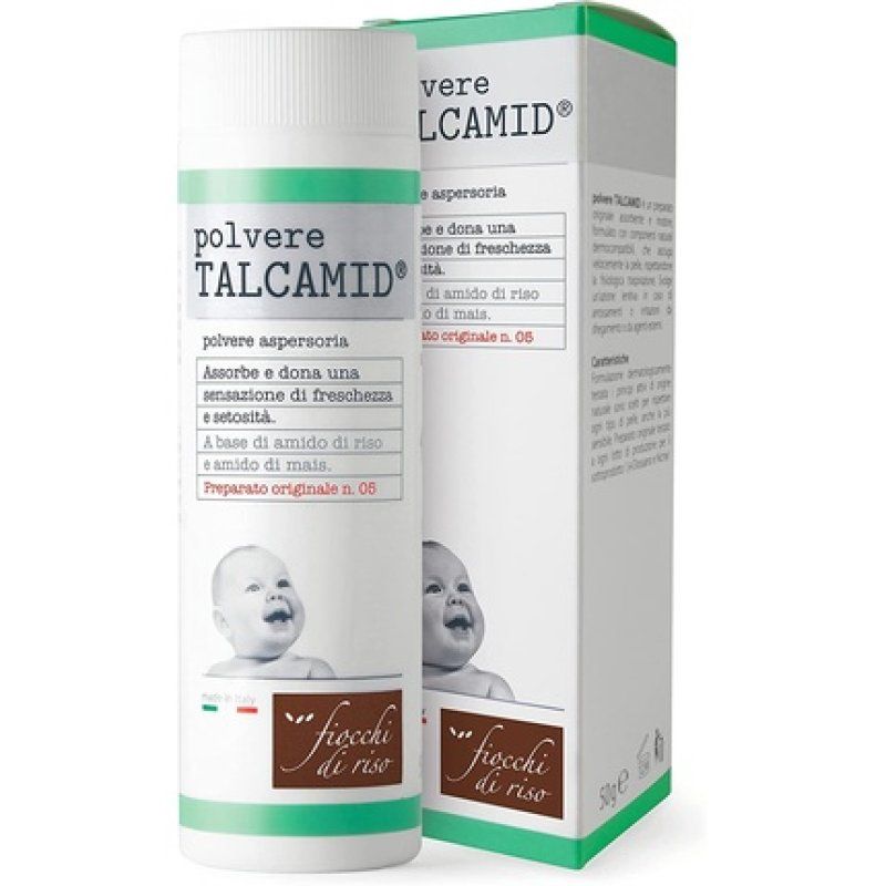 Fiocchi di Riso Talcamid Baby Powder 50g