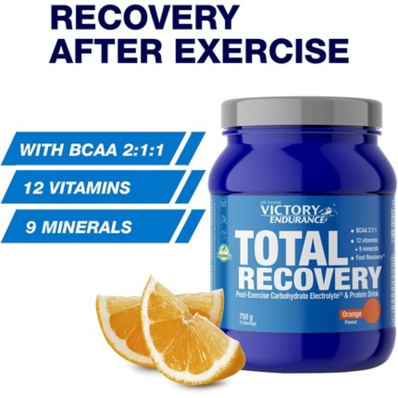 Victory Endurance Total Recovery 750g Orange Flavor