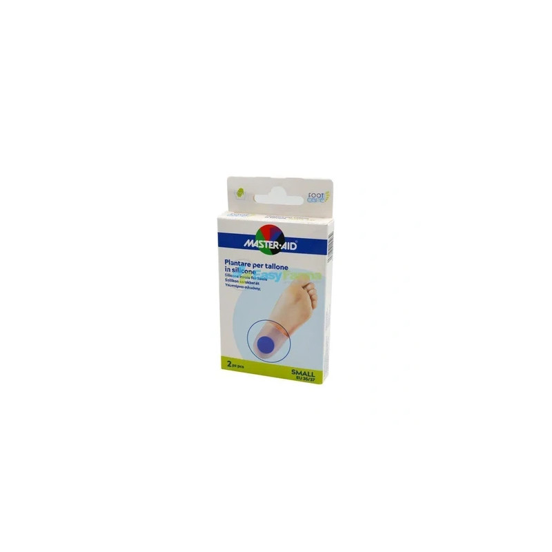 Pietrasanta Pharma Master Aid Foot Care Heel Cushion In Silicone Size Small 3537 2 Insoles