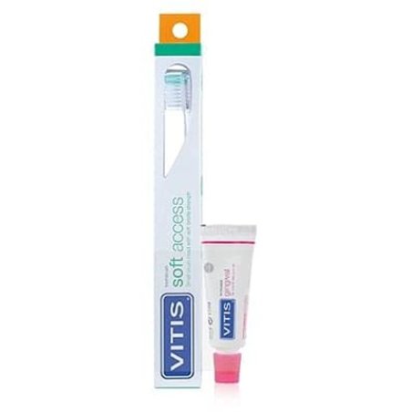 Vitis Soft Access Toothbrush with Gingival Toothpaste 15ml