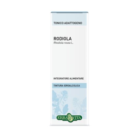 Erba Vita Rhodiola Hydroalcoholic Tincture Dietary Supplement 50ml