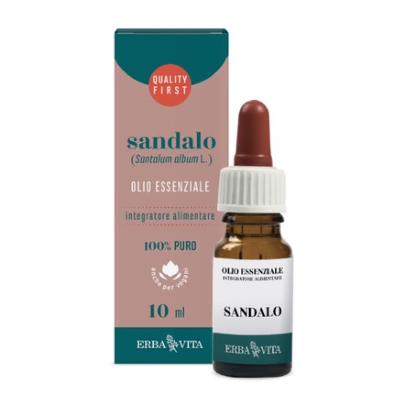 Sandalwood Essential Oil Erba Vita 10ml