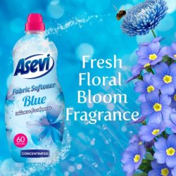 Asevi Fabric Softener, Laundry Conditioner, Liquid Fabric Softener, 1.5l, 60