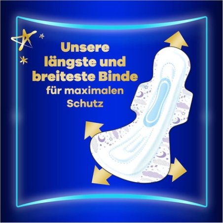 Always Ultimate Night Pads for Women Size 6 - 20 Sanitary Pads with Wings