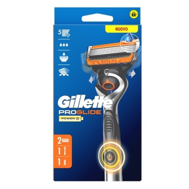 Gillette Proglide Razor With Refill And Power Flexball Battery