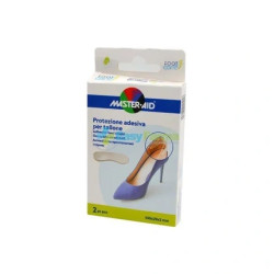Pietrasanta Pharma Master Aid Foot Care Adhesive Protection For Heel - 100x29x2 Mm, 2 Pieces