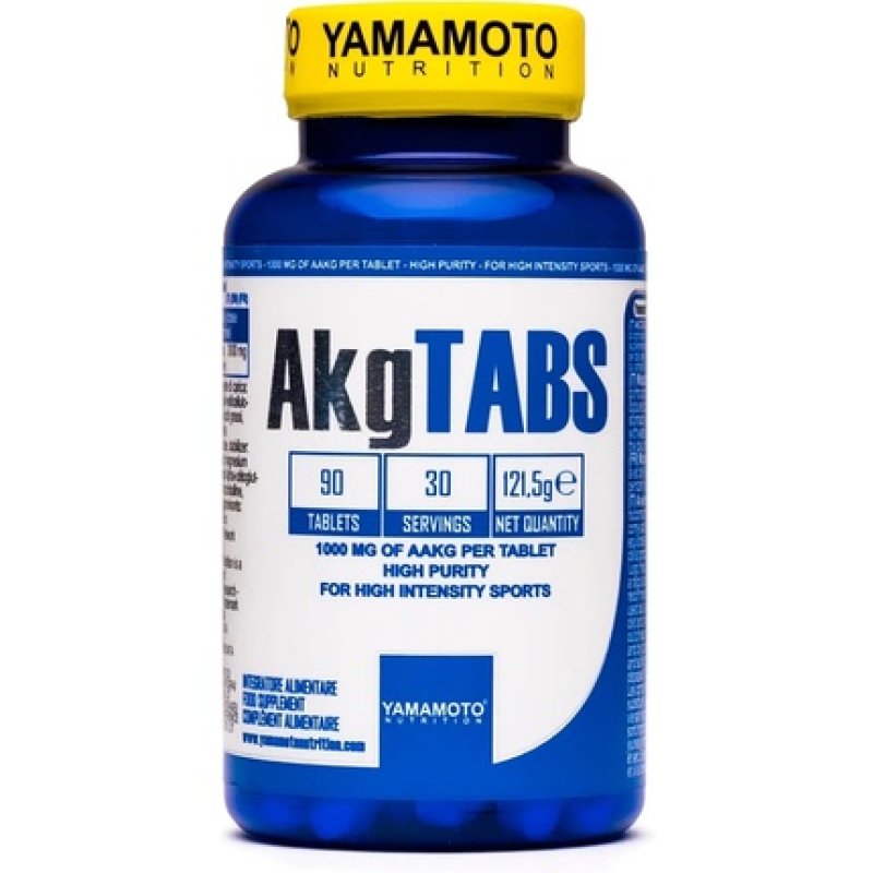 Yamamoto Nutrition AKG Tabs 90 Tablets Arginine Alpha-Ketoglutarate