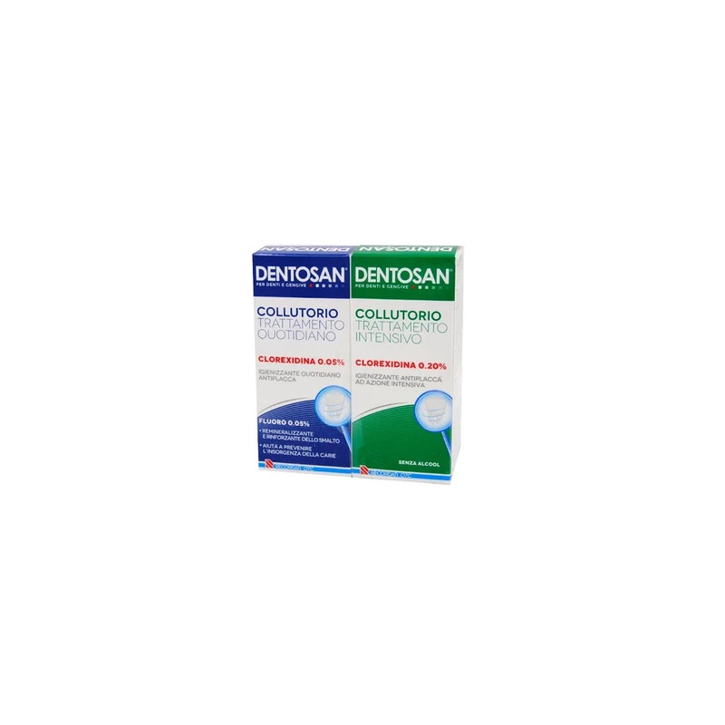 Recordati Dentosan Mouthwash Intensive Treatment 200 Ml Daily Treatment 200 Ml