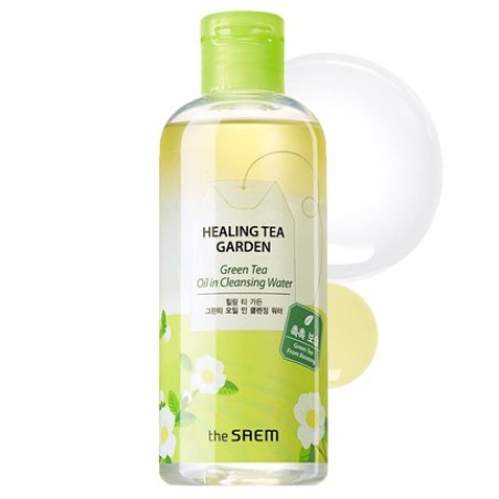 THESAEM Healing Tea Garden Green Tea Oil In Cleansing Water 300ml