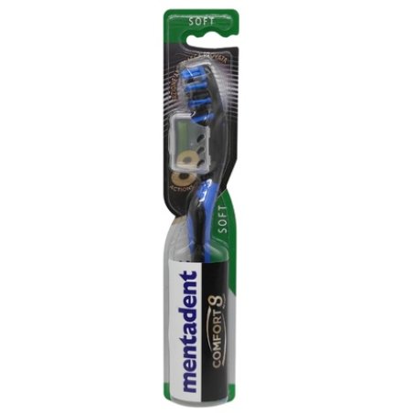 Mentadent Toothbrush Comfort 8 Actions Soft Ideal For Gentle Cleaning