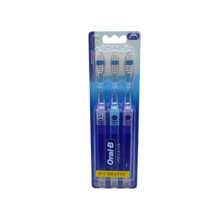 Oralb Spazz Indicator X 3 Medium 35 Toothbrushes