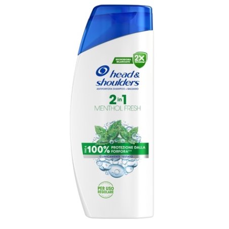 Head & Shoulders Shampoo 2 In 1 Menthol Fresh 625 Ml