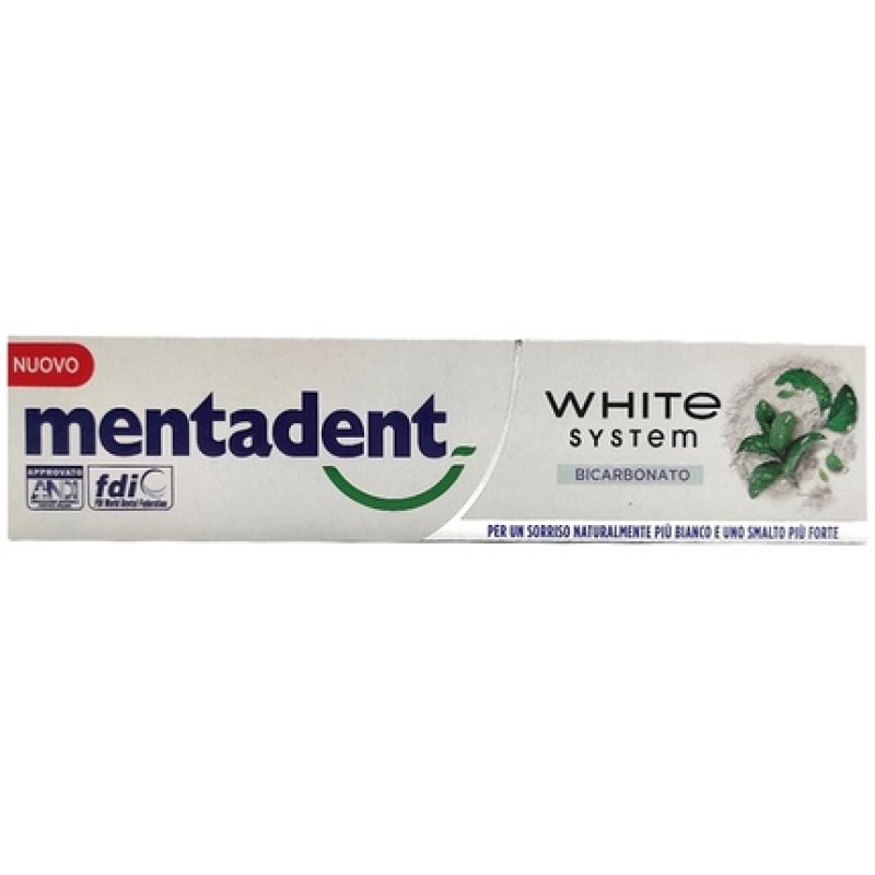 Mentadent Dent 125 Ml Bicarbonate White System