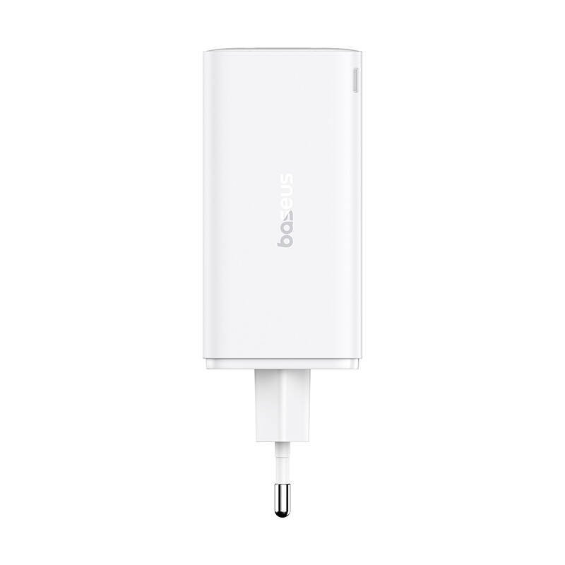 Wall charger Baseus GaN6 Pro 2xUSB-C 2xUSB, 100W (white)