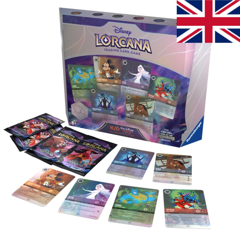 DISNEY - Lorcana - Trading Cards Mass Gift Box Vague 2 - UK