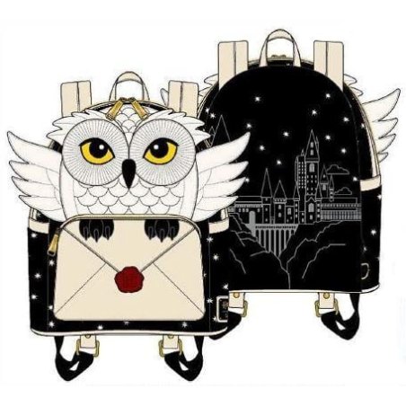 HARRY POTTER - Hedwig Howler - Sac à dos LoungeFly '23x26.5x11.5'