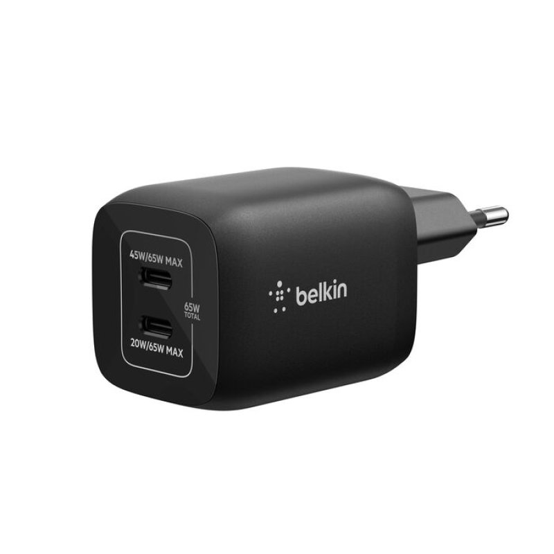 Belkin ENA007KQBK mobile device charger Headphones, Laptop, Portable gaming console, Smartphone, Tablet Black AC Fast